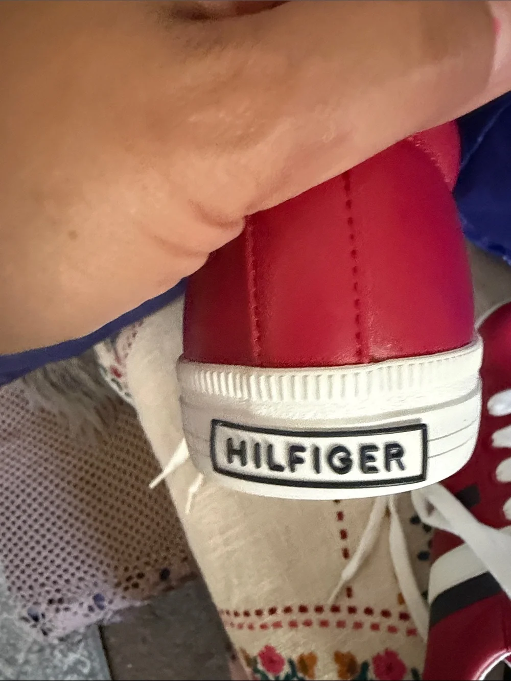 Tommy Hilfiger bold red